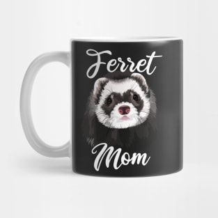 Ferret Mom Pretty Sable Ferret Mug